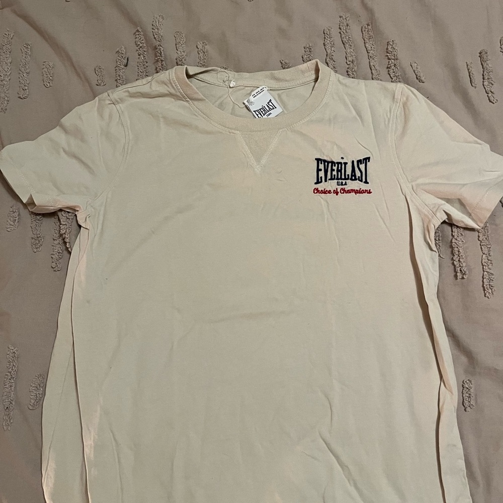 Everlast Men's Cream T-Shirt